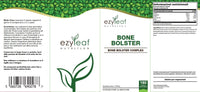 Ezyleaf Bone Supplement | Calcium Magnesium Zinc and Vitamin D3 Capsules with Boron & Vitamin K2 MK7 | 180 Bone Bolster Calcium Citrate Bone Health Supplements | Non-GMO Gluten Free & UK ISO Certified