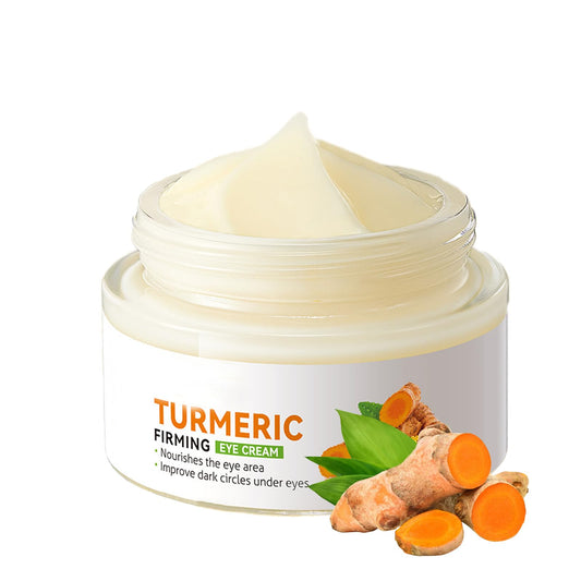 Turmeric Eye Cream Anti Aging Under Eye Cream for Dark Circles and Puffy Eyes Moisturising Anti Wrinkle Eye Cream for Dark Circles Under Eye Cream for Reduce Fine Lines & Wrinkles, Brighten