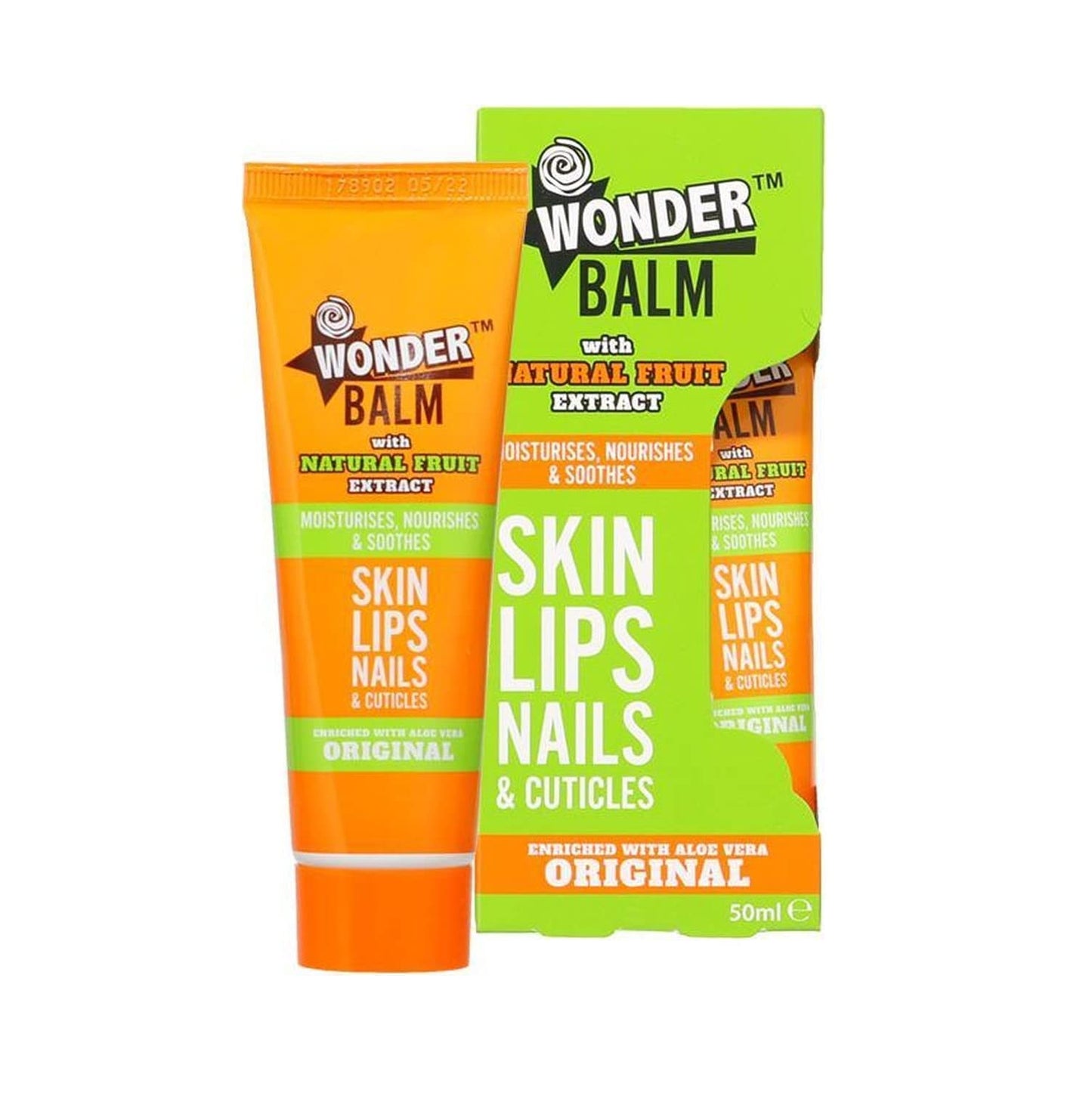 Nuage Wonder Balm - Hand Balm/Cream for Lips, Hands and Nails - enriched with Aloe Vera for dry skin50ml