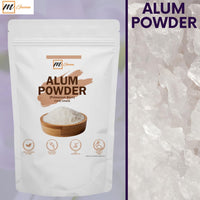 mGanna 100% Natural Alum Powder for Clear and Glowing Skin and Health 100 GMS / 0.22 LBS