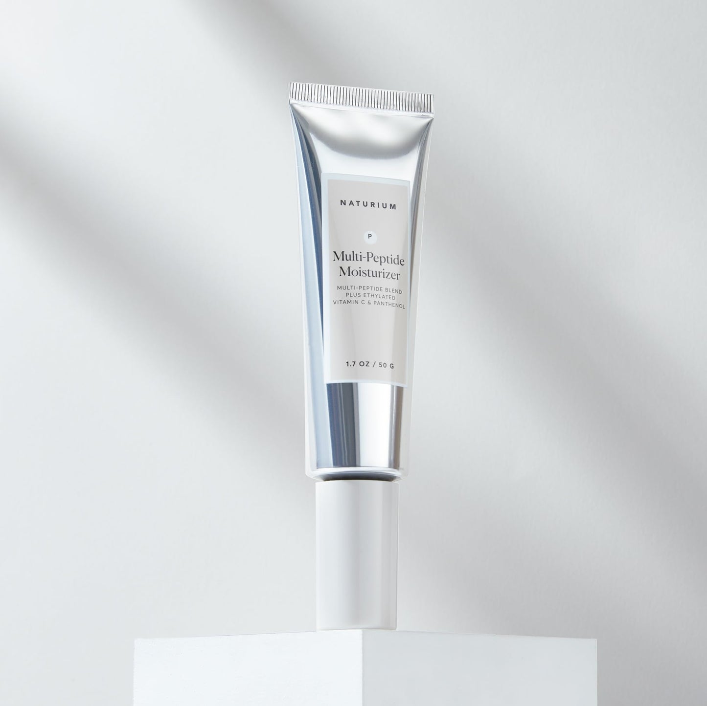 Naturium Multi-Peptide Eye Cream, Smoothing Skincare, with Squalane & Hyaluronic Acid | 0.5 FL OZ / 15 ML