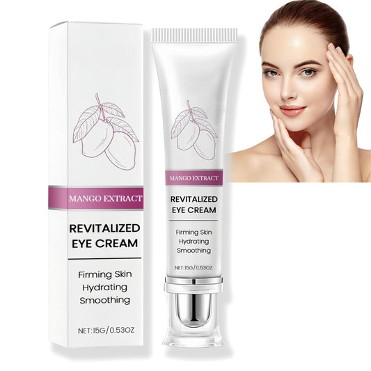 OuXing Eyelift Serum Mango Revitalize Eye Cream,eye cream for dark circles and puffy eyes,Hyaluronic Acid Repair Cream,eye bag crea-m,Wrinkles Eye Creams Oil Essence Firming Crea-m,eye tightening cre-am