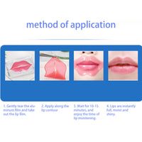 Mori Kamei 5pieces of collagen crystal lip mask nourish, moisturize, protect lips, resist aging, exfoliate skin, prevent chapped and dry skin and other problems (pink) (5pcs)