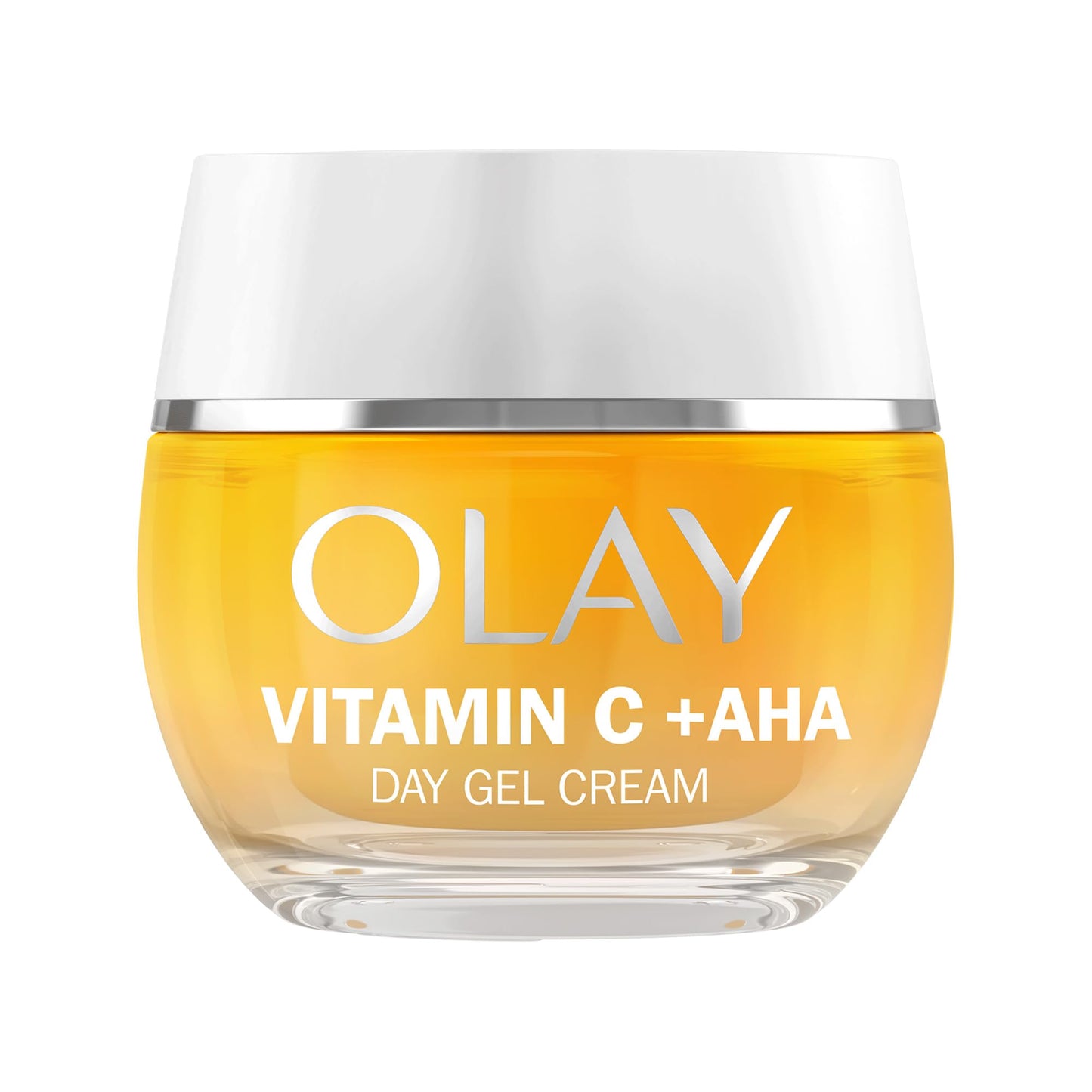 Olay Vitamin C Face Moisturiser Day Gel Cream with AHA, Skincare with Niacinamide 99% Purity and Vitamin E Brightening Skin Care: Anti-Dark Spot Action, Evens, Hydrates Non-Greasy, Non-Sticky 50ml