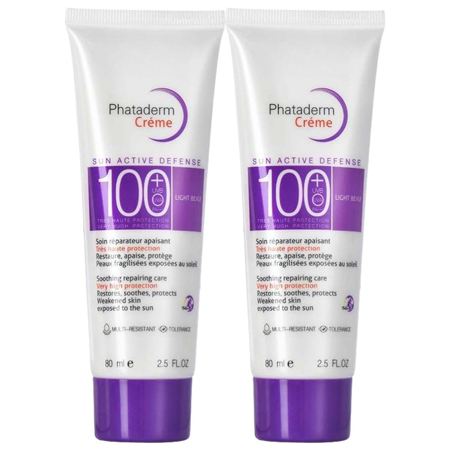 Maggidea 2pcs Spf 100 Sunscreen, Broad Spectrum UV Protection for Face & Body