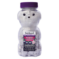Sambucol Natural Black Elderberry Chewable Teddies | Vitamin C | 60 count