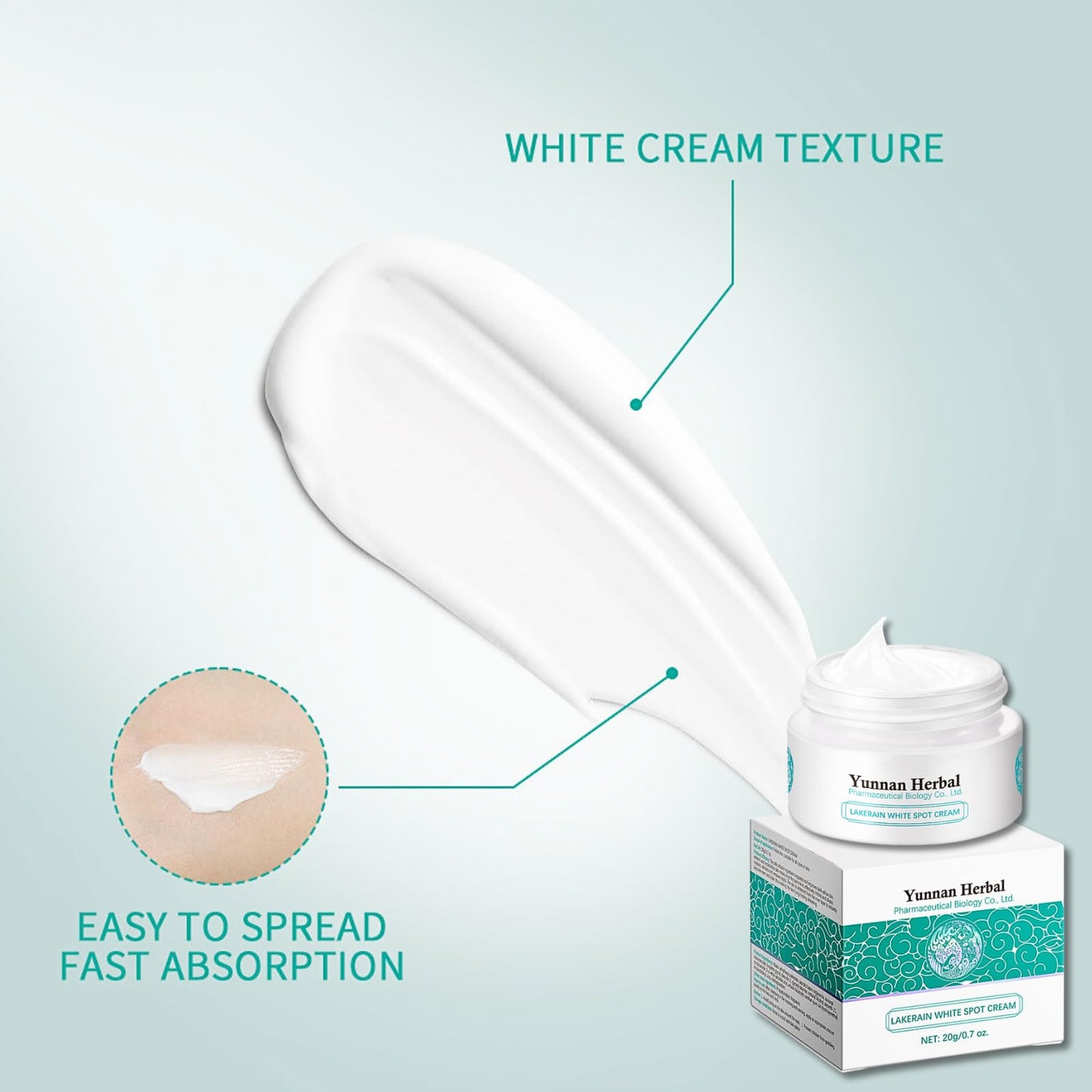 Yunnan Herbal Melasma Cream, Dark Spot Remover for Face Spot Cream, Freckle Removal Cream with Arbutin Niacinamide, Sun Spots, Freckles, Blemish Melasma Treatment for Face Cream, 20g