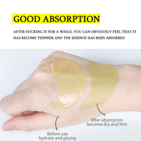 Under Eye Patches, 24K Gold Under Eye Treatment Masks, Collagen Patches Eye Masks with Moisturizing and Anti-Aging Effect,for Puffy Eyes, Dark Circles, Eye Bags, Improve Lines and Wrinkles- 60Pcs