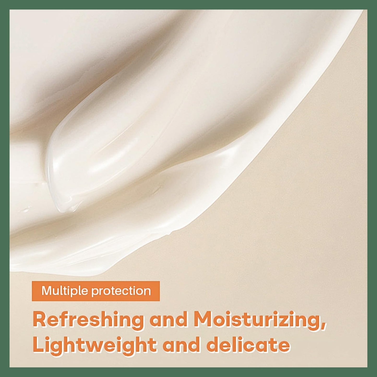 Lumiter Beef Tallow Sunscreen SPF 50+, Deeply Nourishing Organic Sun Cream, Grass Fed Beef Tallow Skin Care, Tallow Unscented Suncream SPF 50, 60g