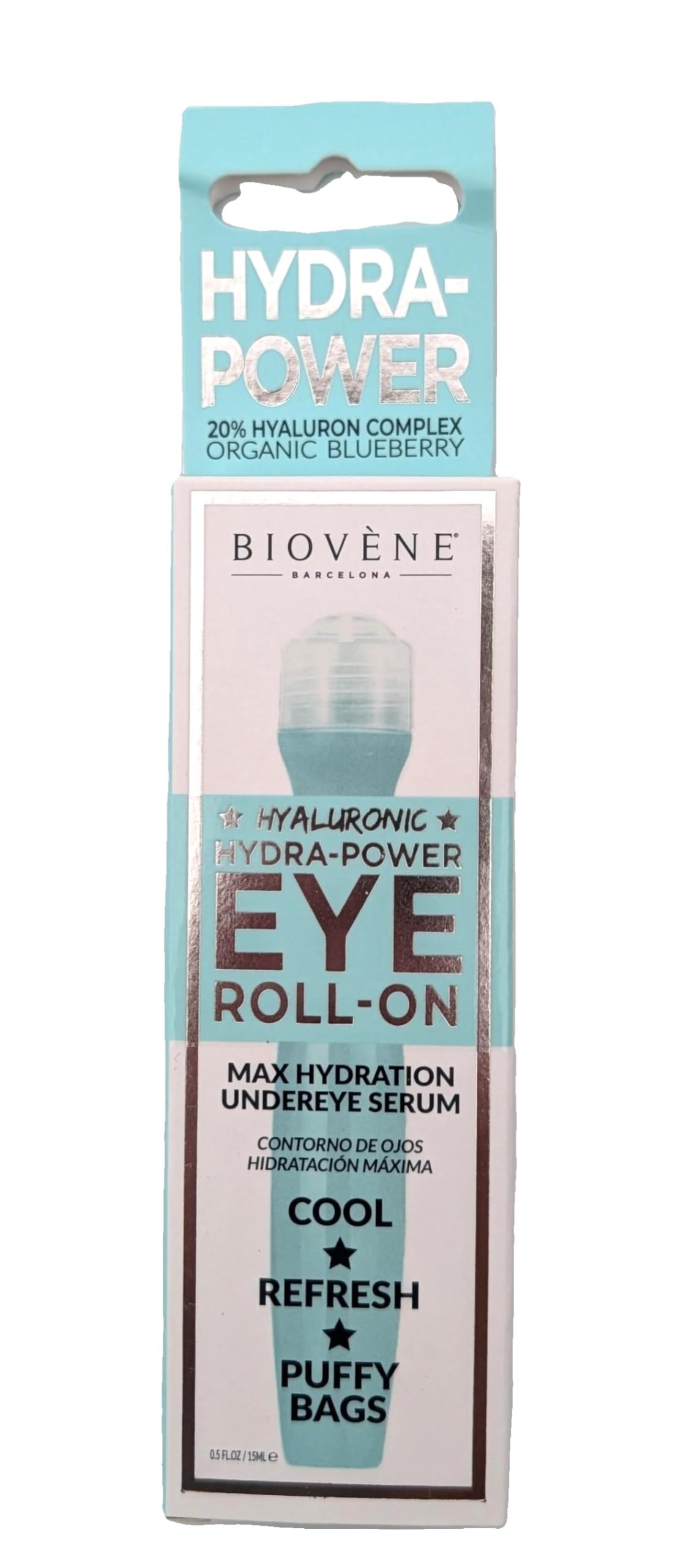 Hydra-Power 20% HA & Organic Blueberry Eye Concentrate Roll-On 15ml