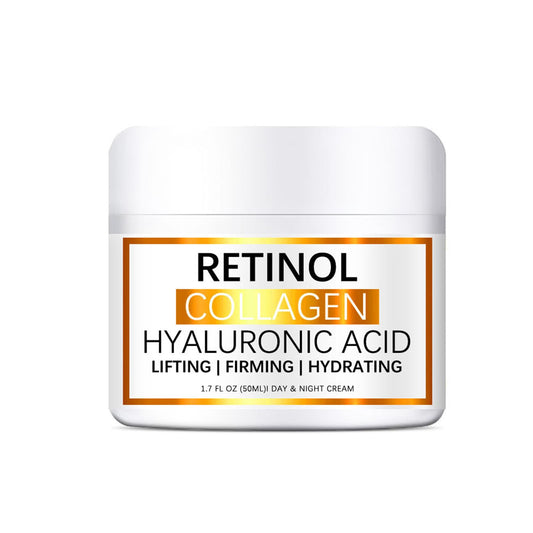 ewku Retinol Face Cream with Hyaluronic Acid & Vitamin E - Collagen Cream