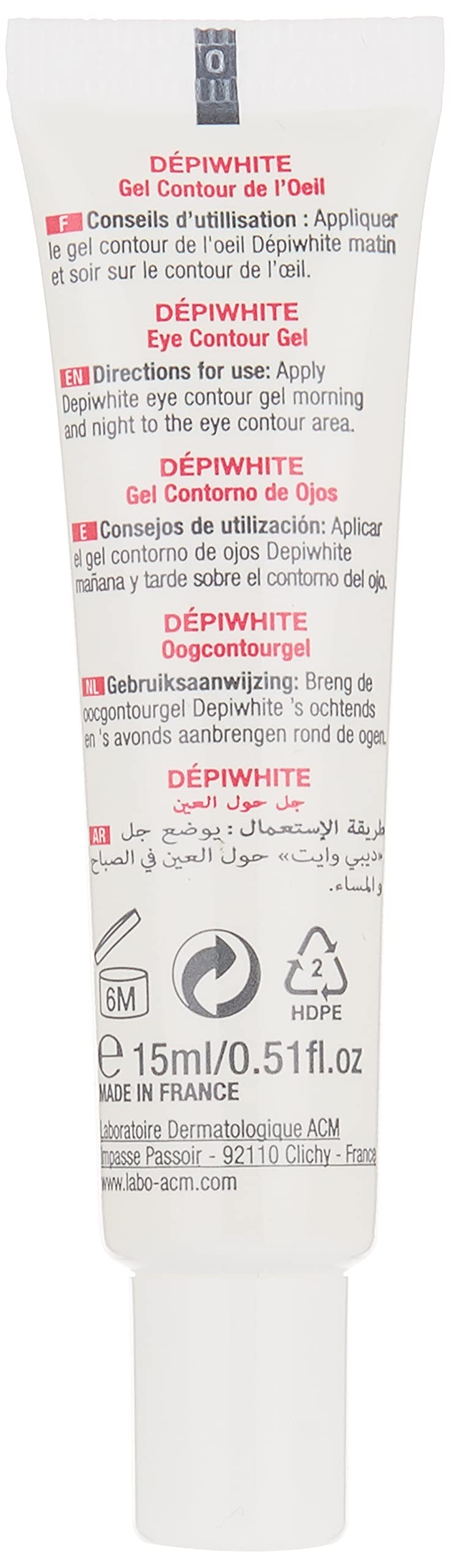 Laboratoire ACM Dépiwhite Eye Contour Gel 15ml