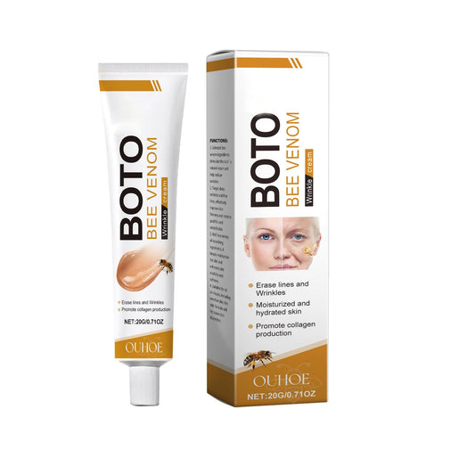 ewku Bee Venom Anti Wrinkle Cream - Bee Venom Face Cream - Day And Night Moisturiser Face for All Skin Types - Face Moisturizer for Women & Men - Skin Tightening Cream for Face Fine Line