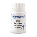 Metabolics Zinc & Vitamin C Capsules | Zinc Supports The Immune System- Highly Bio Available Zinc Vegetable Capsules Made in The UK to GMP Quality Standards