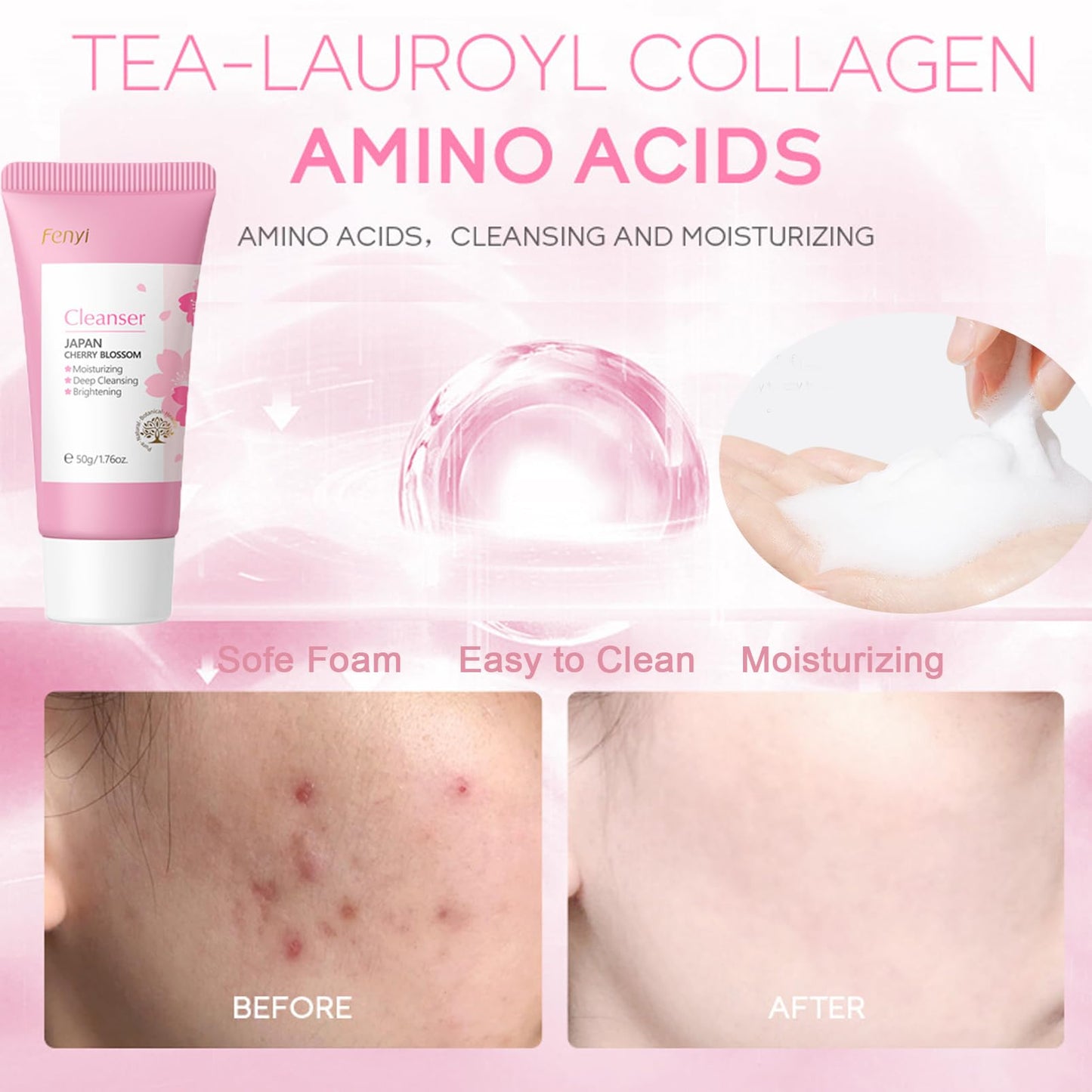 DMQ 12pcs Skincare Gifts Set For Teenage Girls,Cherry Blossom Skincare Sets,High Moisturize Sakura Skincare Gift for Women, including Cleanser,Hydrosol,Serum,Cream,Eye Cream,Mask,Lip Mask,Mud Mask