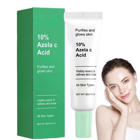 SingHao Aze/laic Acid 10% Facial Serum,10% Aze/laic Acid Boo/ster Cream Gel,10% Aze/laic Acid Gel for Facial and Skin Care,Face Serum,Pores Reduces Acne for All Skin Types,Serum Face,Aze/laic Acid Cream