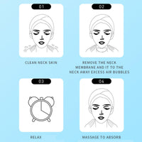 6PCS Firming Rejuvenating Neck Mask,Wrinkle Patches,Neck Mask for Tightening Firming,Forehead Wrin/kles Treatment,Ne/ck Tightening Mas/k with Hyaluronic Acid,Sheet Nec/k Ma/sks for Wrinkl/es