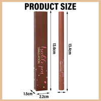 Freckle Pen, 2 PCS Natural Shades Long Lasting Waterproof Makeup for Effortless Sunkissed Look, Quick Dry Soft Dot Spot Pen in Grey & Reddish Brown
