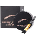 AuraAnge Waterproof Eyebrow Pomade Gel with Brush - Long Lasting, Tinted, Transfer-Proof, Sweat Resistant, Quick Drying - Professional Makeup in Dark Brown