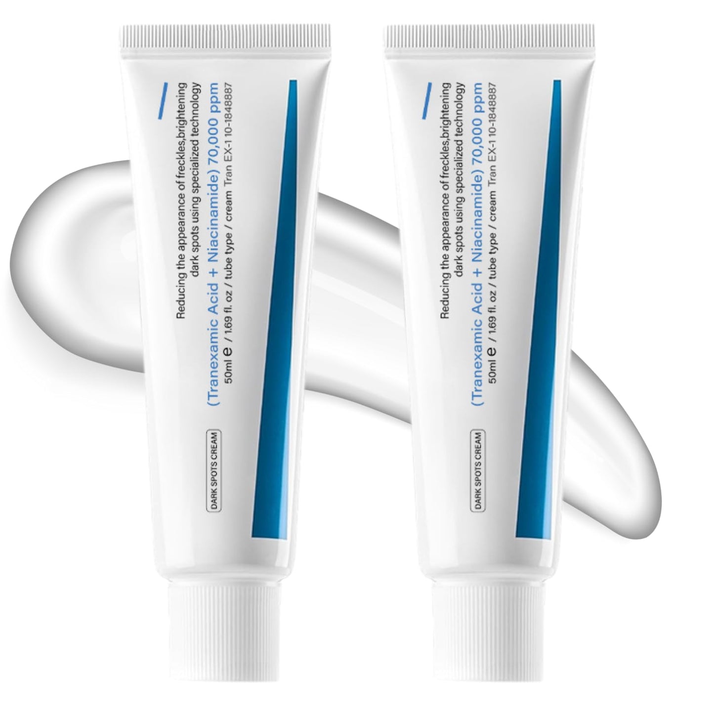 ISBEAUSOLS 2PCS Dark Spot Cream, Tranexamic Acid & Niacinamide Face Cream for Women, Anti Aging Face Cream for Freckles & Hyperpigmentation, Dark Spot Remover for Even Skin Tone, Moisturiser Face Women & Men