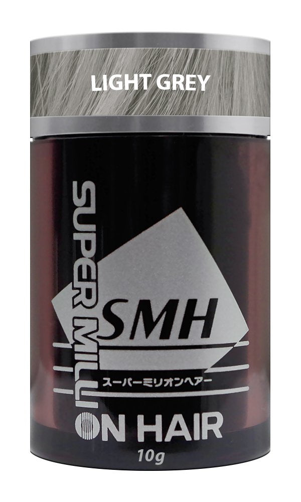 Super Million Hair - 1 x 10g Hair Building Fibres - No.13 Light Grey