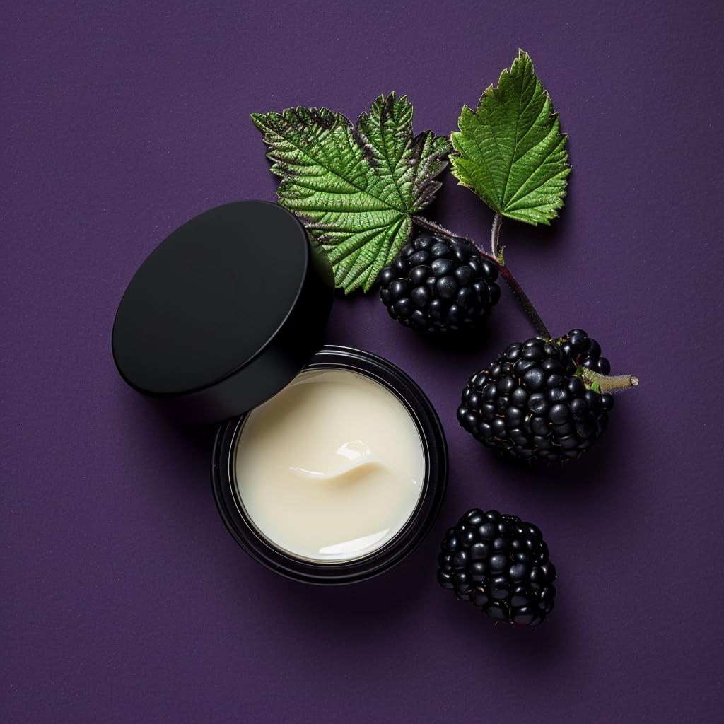 Generic Origin - Organic Beef Tallow Skin Care Balm. Barrier skin food for dry skin, eczema, rosacea, menopausal. Body lotion, hand and face cream, adults and baby. (Blackberry)