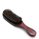 100% Boar Bristle Wave Brush Boar Bristle Hair Care Wave Brush - Brown Wave Brush