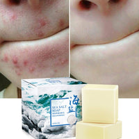 Weixinbuy Mite Soap Rich In Sea Salt Quickly Remove Mites Repair Nourish Skin Personal Care Product