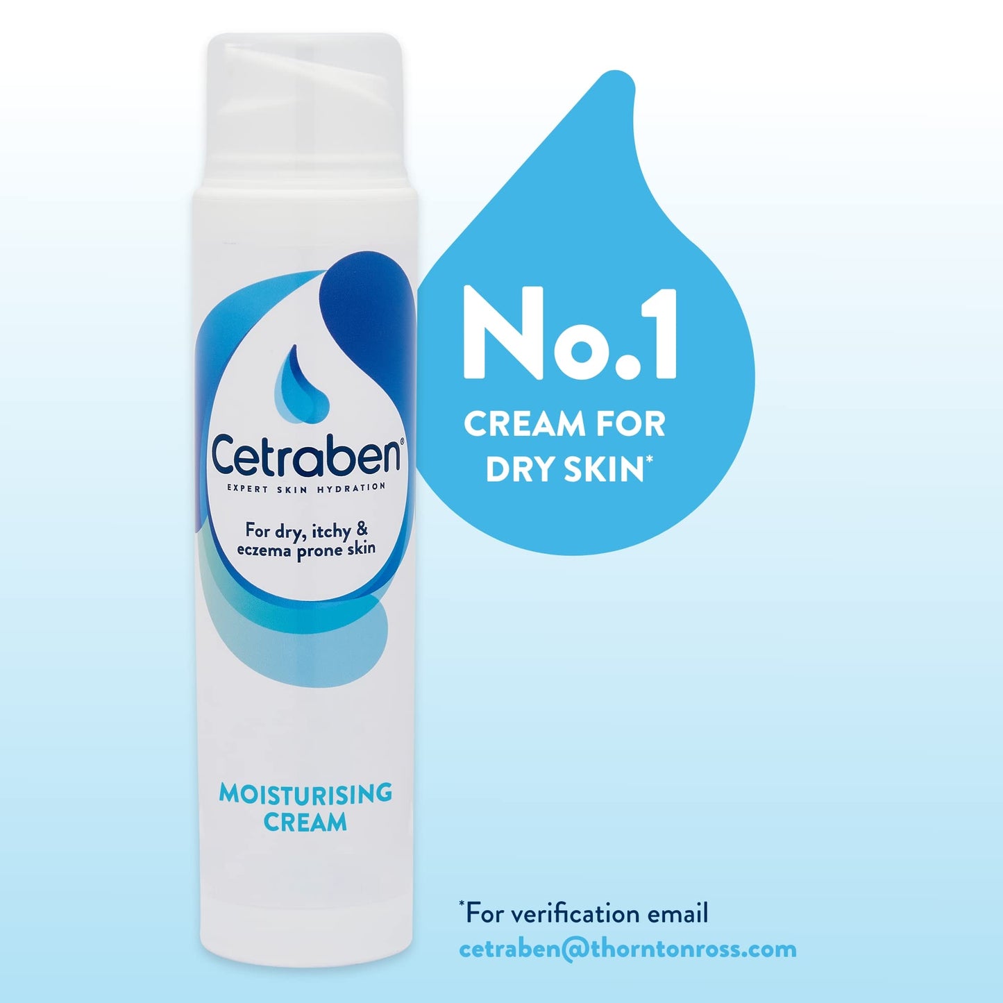 Cetraben Body Cream Moisturiser Perfect for Dry Sensitive and Eczema Prone Skin Dermatological Body Moisturiser 200ml