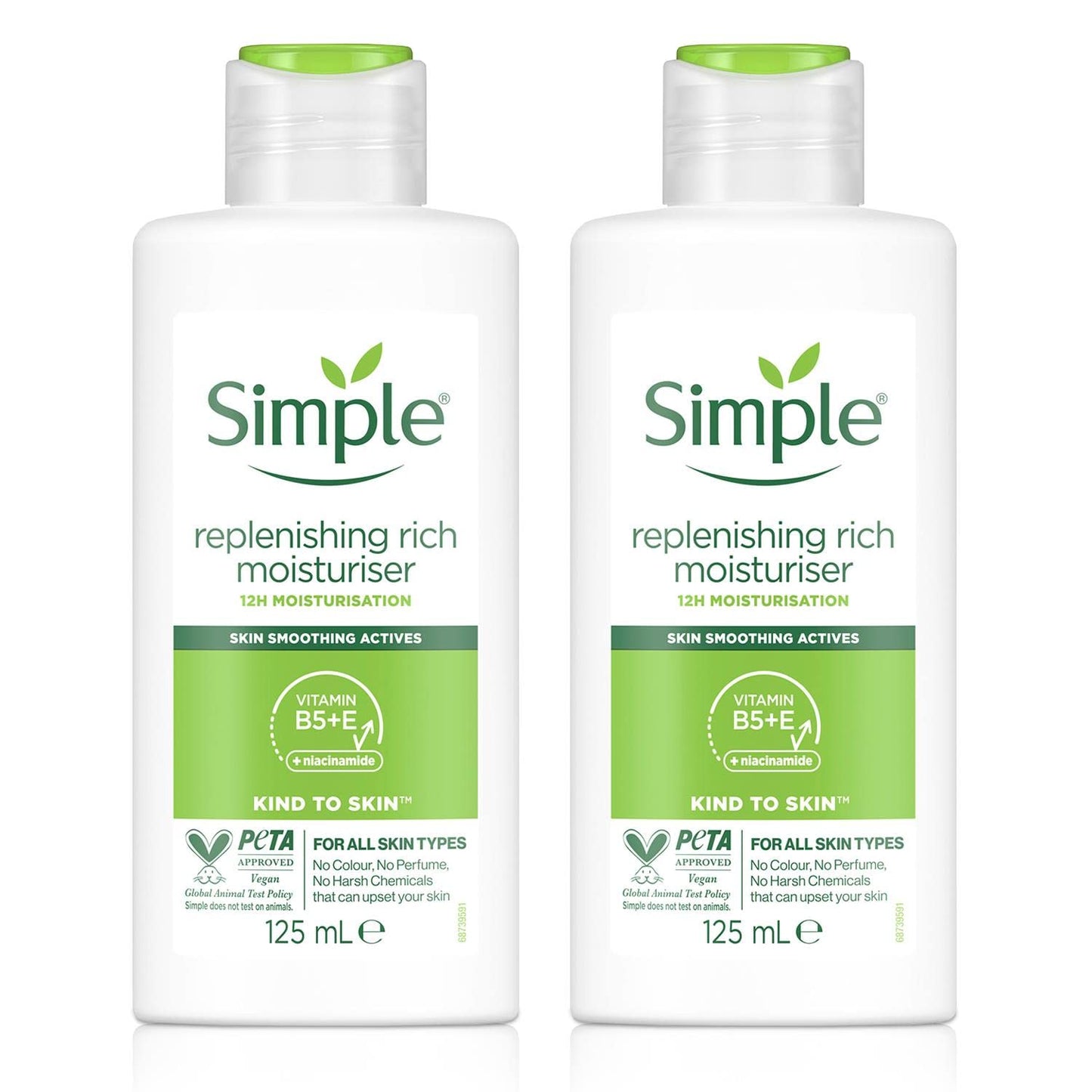 Simple Face Care (Rich Moisturiser 2 x 125ml)