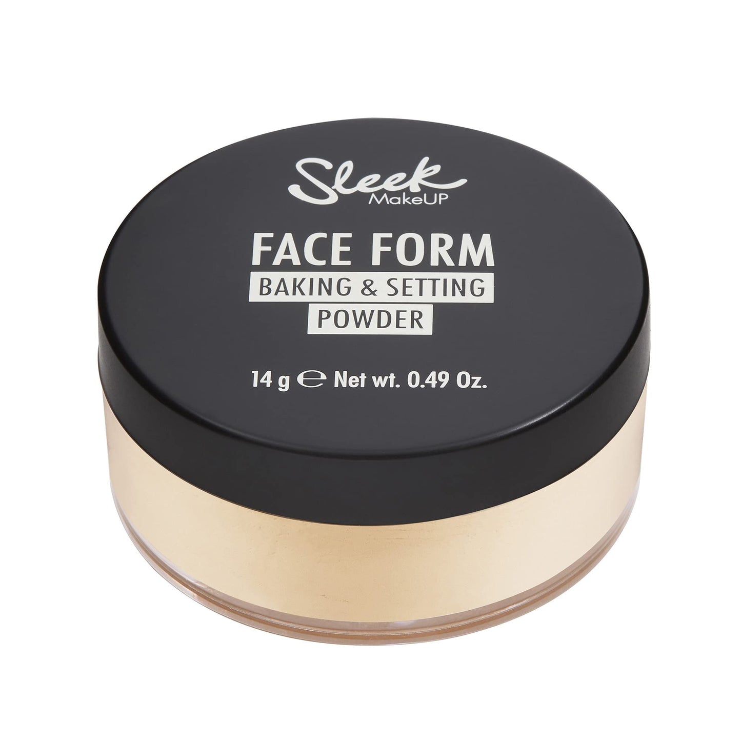 Sleek MakeUP Face Form Baking & Setting Powder, Loose Setting Powder to Lock in Your Makeup, Lightweight Formula, Light, 14g