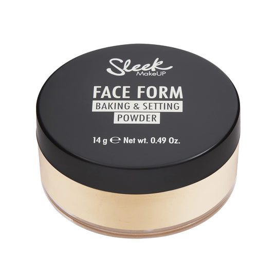 Sleek MakeUP Face Form Baking & Setting Powder, Loose Setting Powder to Lock in Your Makeup, Lightweight Formula, Light, 14g
