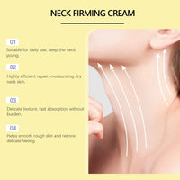 Siyinzu Neck Firming Cream,Tighten and Lift Neck Cream,Anti-Aging Neck Cream,Nec/k Moisturizer Cream,Skin Firming Cream for N/eck Tightening,Ne/ck Firming and Repair Cream,Smoothes Fine Lines & Wrinkles