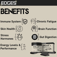 Edges 100% Shilajit Resin 30g, Original Himalayan Shilajit - Gold Grade Pure, Rich in Fulvic & Humic Acid, Minerals, Immune Support & Energy Booster - 2 Month Supply (30g)
