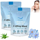 Generic Chinology Chin Mask with Hyaluronic Acid, V Shape Face Tape for Skin Firming & Tightening, Chinology Double Chin Lifting Mask, Gifts for Women and Men(2pcs)