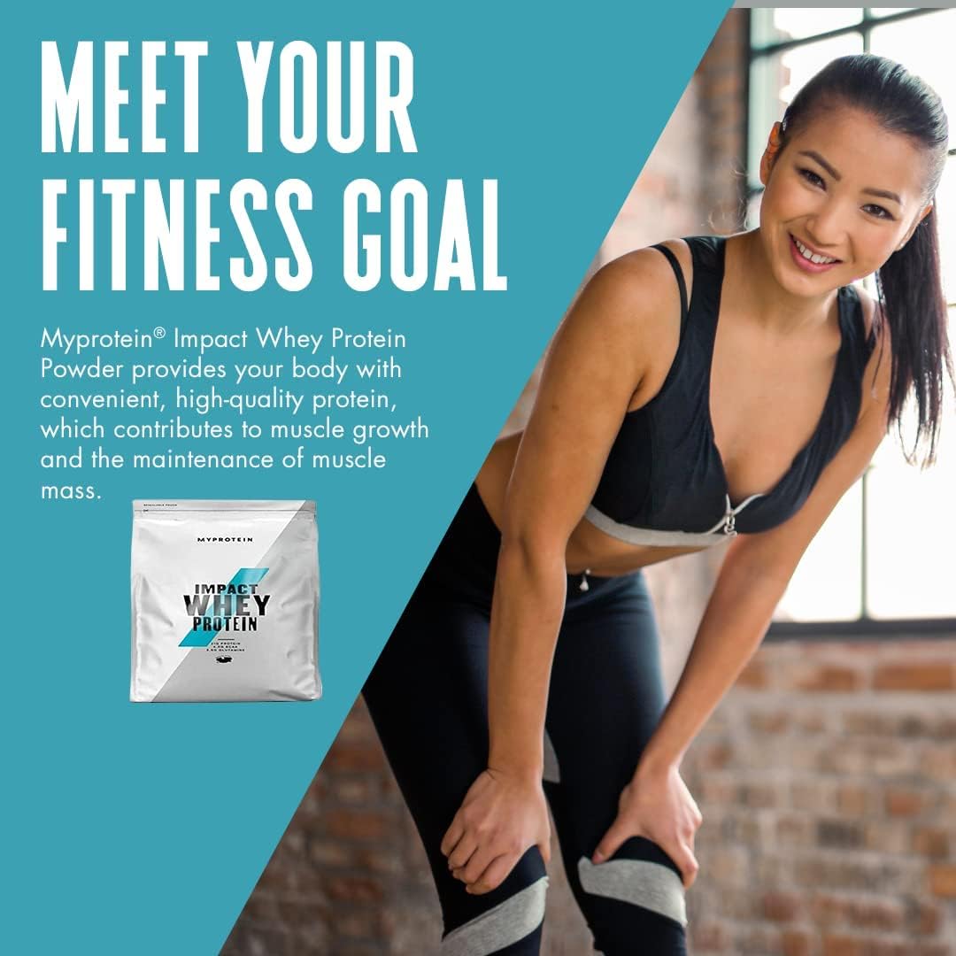 Myprotein Impact Whey Protein Vanilla Flavour, Muscle Building, Muscle Recovery, Over 80% Protein, 2g Leucine per Serving, Ideal for Lean Muscle Growth, Great Tasting Protein Supplement - 500g