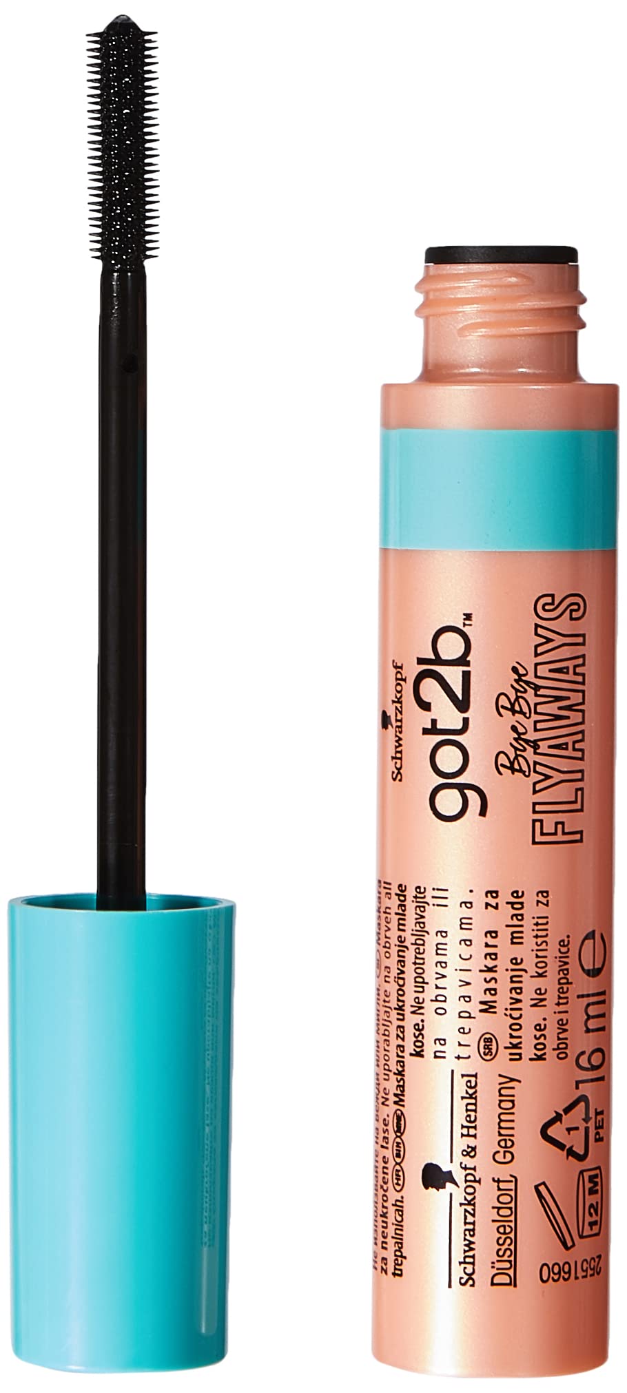 Got2B, Bye Bye Baby Hair Gel 16 ml White, Pack of 1