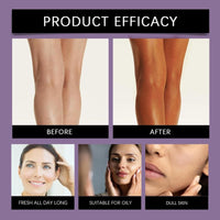OuXing All Over Complexion Perfecter,Body Coverage Perfecter,Tatto Cover Up Makeup,Body Makeup Concealer,Long-Lasting Full Coverage Concealer,Women Waterproof Foundation Full Coverage (Deep Color,74g)