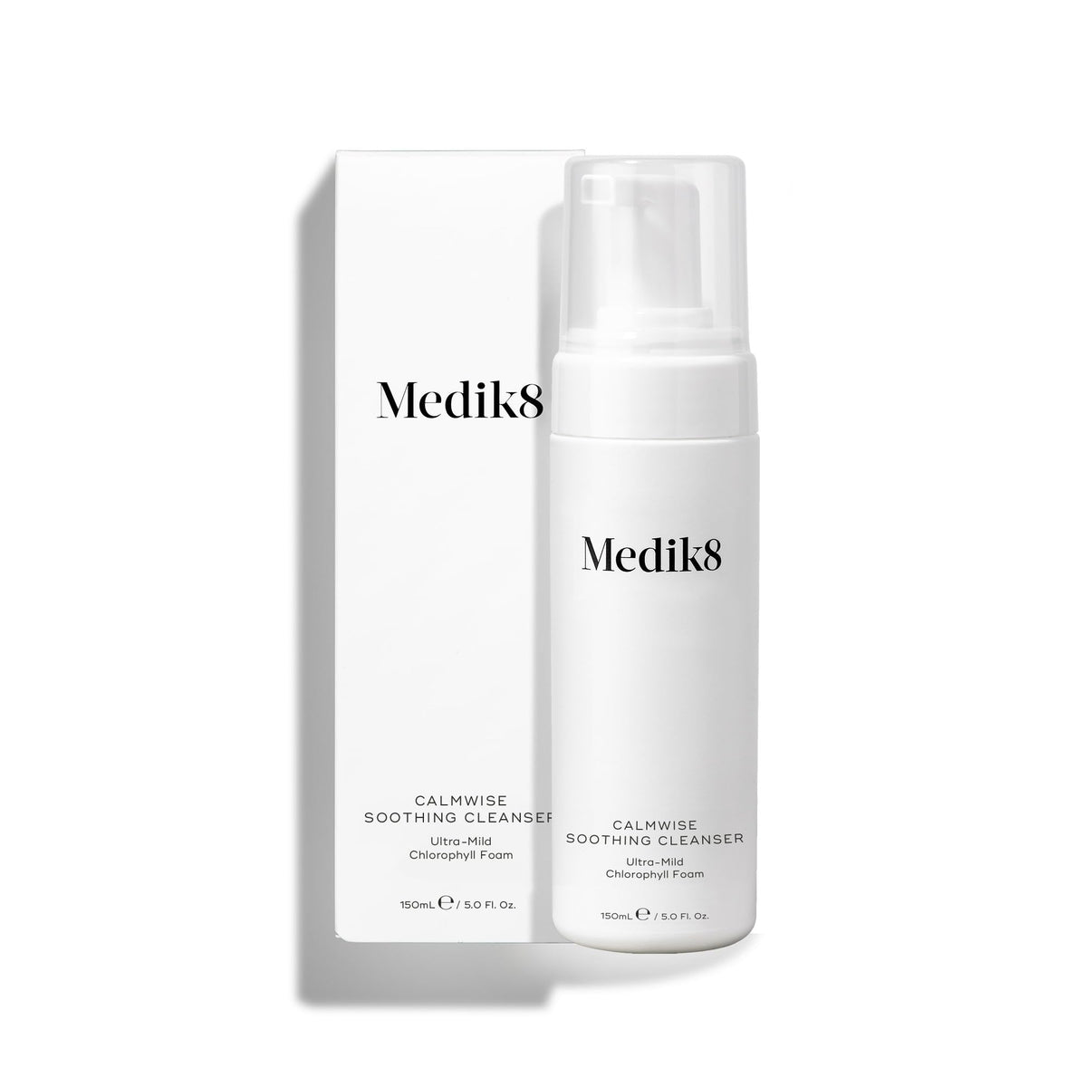 Medik8 Calmwise Soothing Cleanser, Ultra-Mild Chlorophyll Foam - 150ml