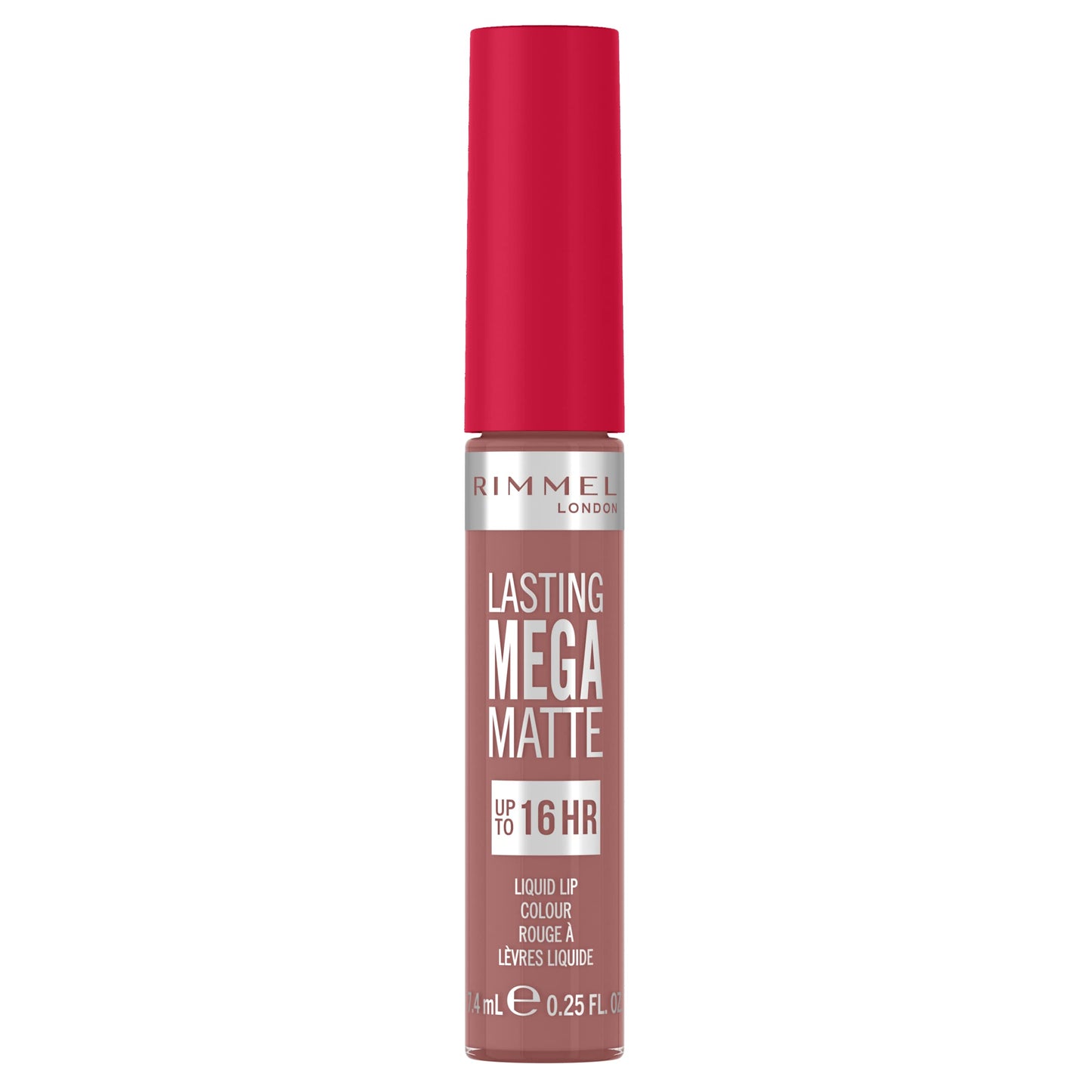 Rimmel London Lasting Mega Matte Liquid Lipstick, Long-Lasting, Hydrating, Vegan Formula - 709 - Strapless, 7.4ml