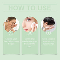 Oumun Zero Pore Pads,Dual Textured Facial Toner Pads,Gentle Exfoliation for Smooth,Deep Cleansing and Pore Minimizing,Toner Pad,Face Cleansing Pa/ds,Exfoliating Face Wipes,Exfoliating Pa/ds for Face