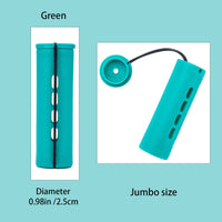 Perm Rods Jumbo, 18 pcs Extra Large Size Hair Rollers for Natural Hair Long Short Hair Styling Tool Hair Curlers