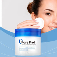Ruojiar 70 Pads Zero Pore Pads,Dual-Textured Facial Toner Pa/ds for Exfoliation and Minimizing Pores,Face Cleansing Pa/ds,Shrink Po/res Facial Exfoliating P/ad,Korean Skin Care,Gentle Exfoliator Face