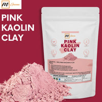 mGanna 100% Natural Rose Clay/Pink Kaolin Clay Powder for Skin Tightening, Facial Masks, Creams, Face Masks, and Soap Making 100 GMS / 0.22 LBS