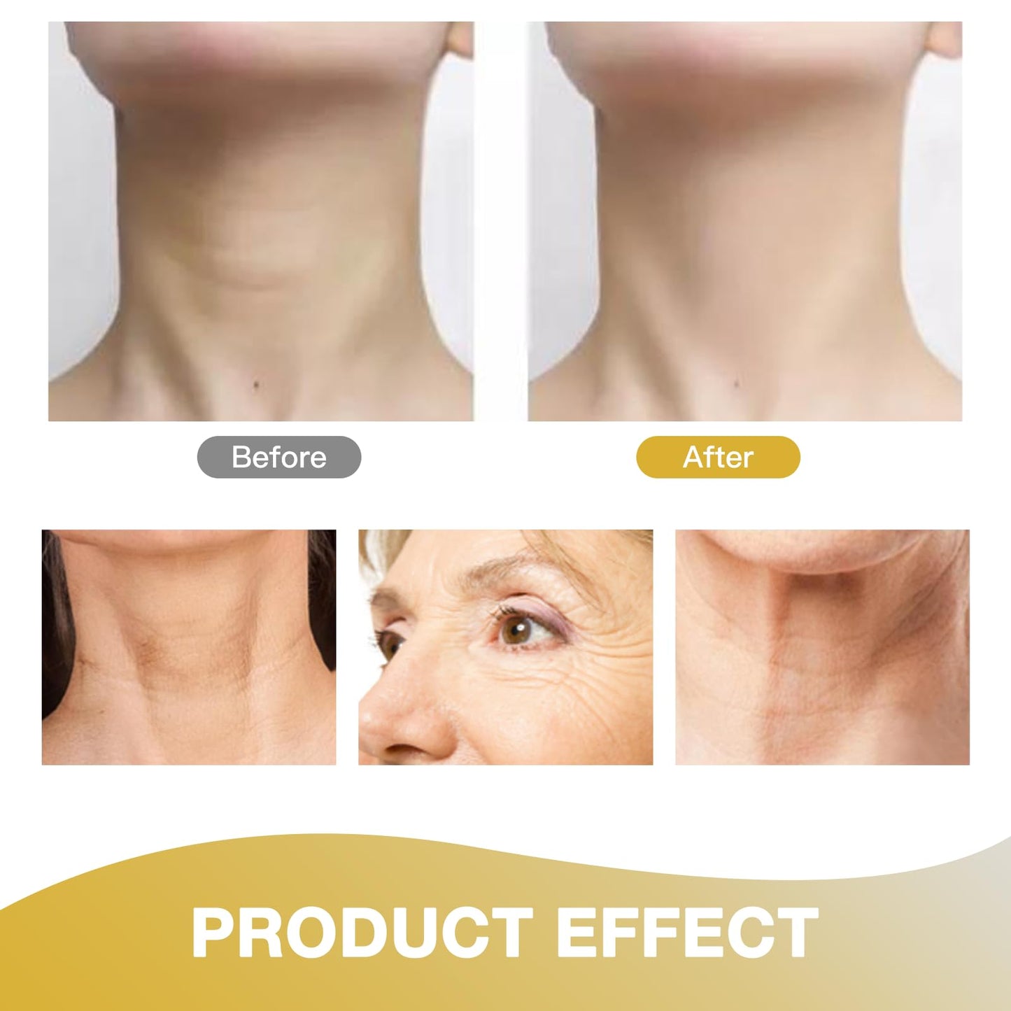 FunnAura Facial Firming Stick, Moisturizer Neck Serum Stick for Wrinkles and Fine 40g/1.41oz