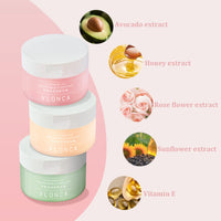 Grospe Cleansing Balm, Makeup Remover Balm, Refreshing Gentle Deep Cleansing Makeup Remover Cleanser Balm Suitable for All Skin Types 100ml (1#Avocado)