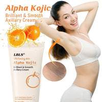 Kojic Acid Underarm Whitening Cream – Reduce Black Armpits, Knees, Inner Thighs, Bikini & Intimate Areas. Fast-Absorbing, Reduces Odor & Smooths Skin