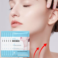 6PCS Firming Rejuvenating Neck Mask,Wrinkle Patches,Neck Mask for Tightening Firming,Forehead Wrin/kles Treatment,Ne/ck Tightening Mas/k with Hyaluronic Acid,Sheet Nec/k Ma/sks for Wrinkl/es