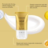 MEITREND Ah-8 Firming Neck Cream,Neck Firming Cream with Roller,Firm and Lift Neck Cream for Sagging Skin,Fade Fine Lines & Wrinkle,Neck Tightening Cream,Reduce Double Chin & Moisturizing,Tighten and Lift