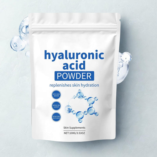 Tongyend Hyaluronic Acid Powder-Hyaluronic Acid Powder-for Skin Care, Moisturizing Ingredient for Facial Serum & Skin Moisture (100g)